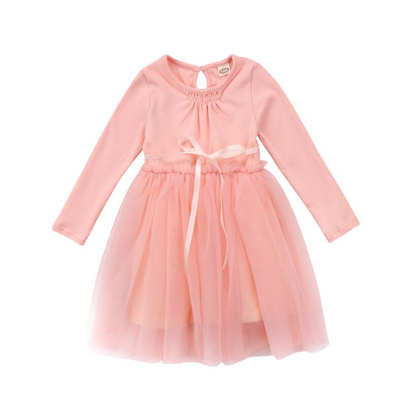 Toddler Infant Happy Baby Girls Clothes Kids Long
