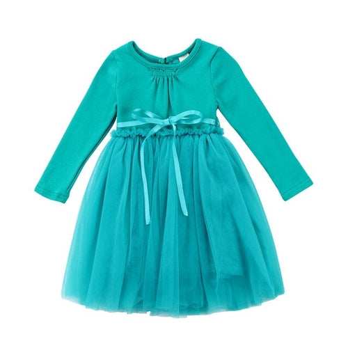 Toddler Infant Happy Baby Girls Clothes Kids Long
