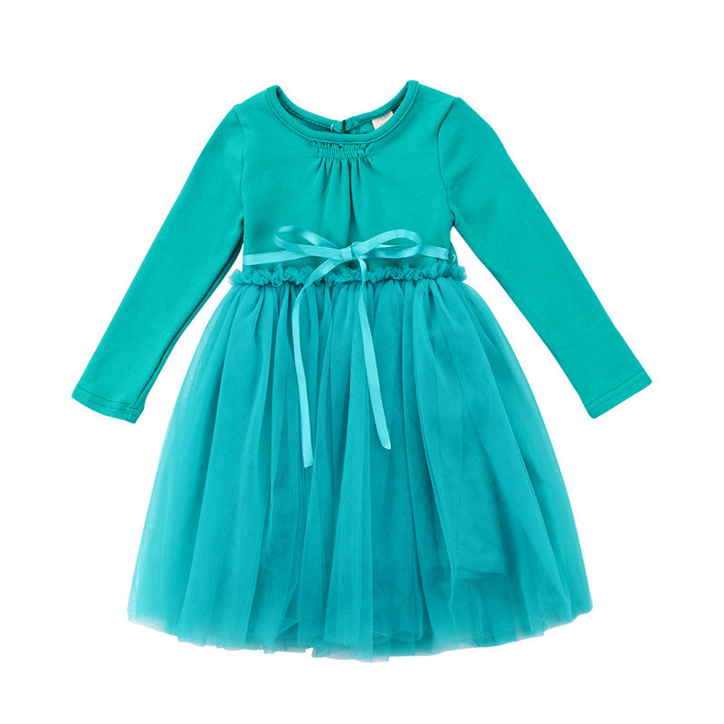 Toddler Infant Happy Baby Girls Clothes Kids Long